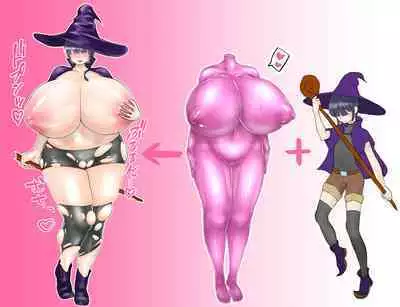 I got huge breasts in a slime mold