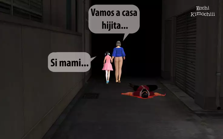 "Robo en el Callejón" parte 1/3 decensored "Ecchi Kimochiii"