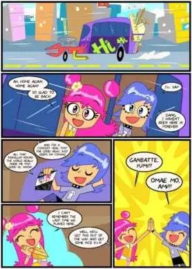 Towel Trouble- Xierra099 [Puffy AmiYumi]