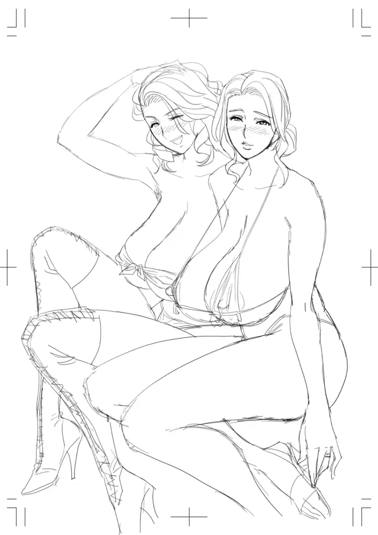 twin Milfカラーページ補完パック