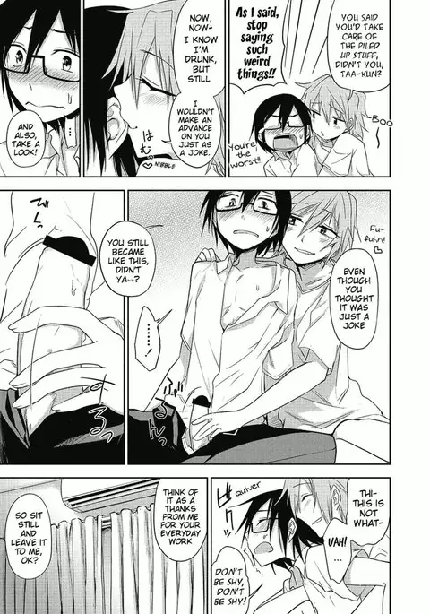 Mind if I make you take care of me?