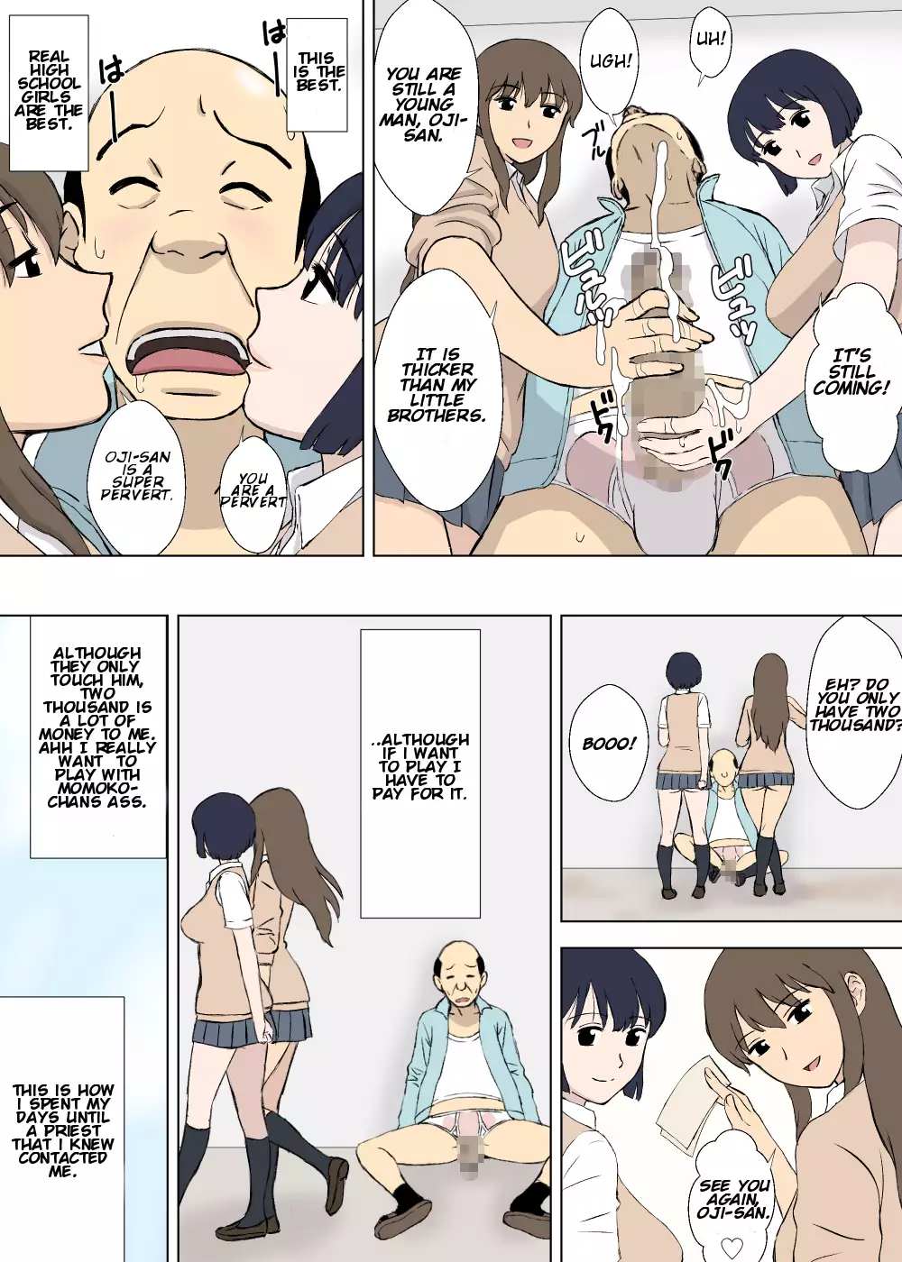 Hentai Oji-san no Zange-shitsu Nikki | The Confessional Diary of Oji-San The Pervert