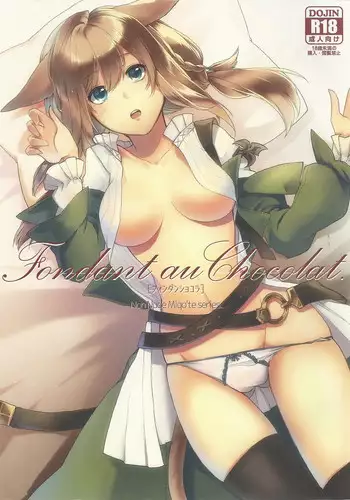 Fondant au Chocolat. Non Nude Miqo'te series.