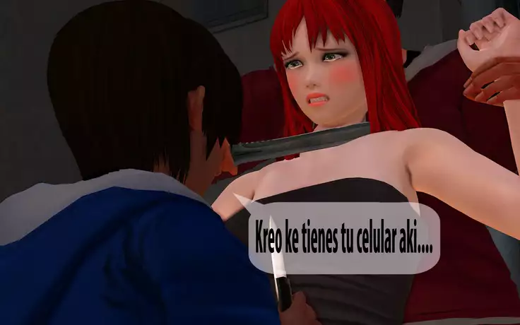 "Robo en el Callejón" parte 1/3 decensored "Ecchi Kimochiii"