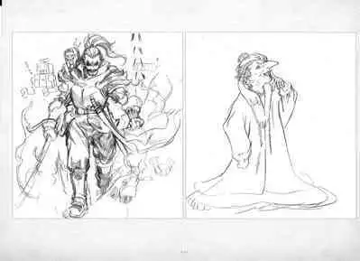 ALICESOFT ORION SCRIBBLES with CROQUIS ULTIMATE EDITION VOL.2 織音計画特別版 ラフ画集