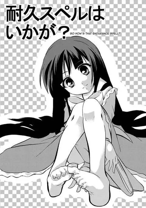 So How's That Endurance Spell?