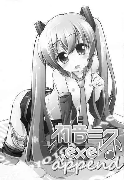 Hatsune Miku.exe append