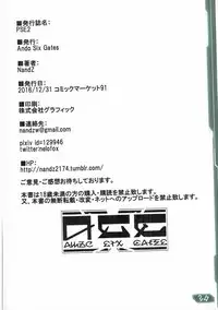 (C91) [Ando Six Gates (NandZ)] PSE2 (Phantasy Star Online 2)