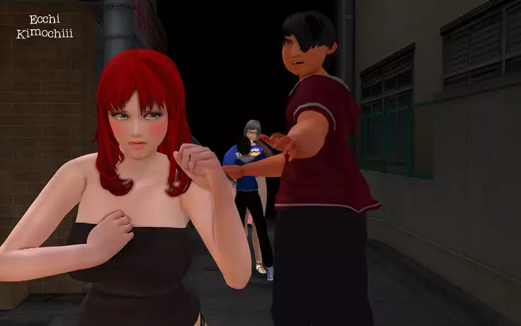 "Robo en el Callejón" parte 1/3 decensored "Ecchi Kimochiii"