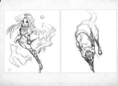 ALICESOFT ORION SCRIBBLES with CROQUIS ULTIMATE EDITION VOL.2 織音計画特別版 ラフ画集