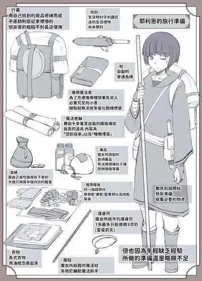 魔女の呪いは、永遠の愛のように 中文翻譯