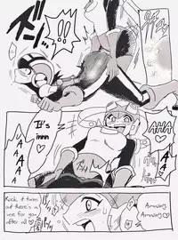 Exe Futanari Dark Roll chan x Rockman