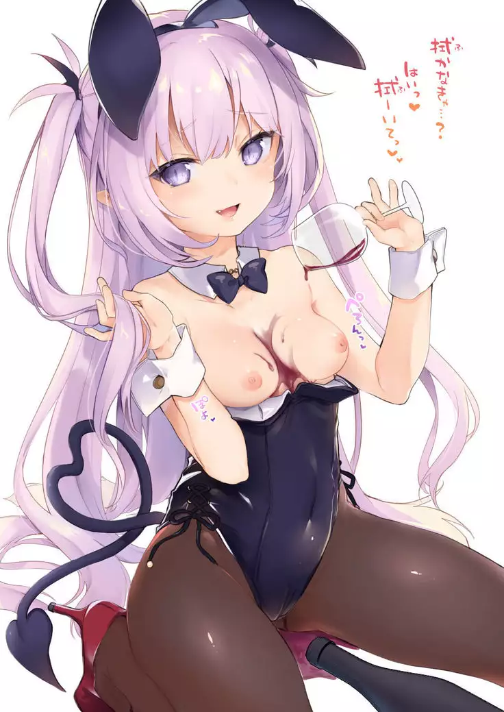 バニーサキュバス差分たち