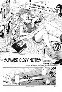 Summer Diary Notes [ENG]