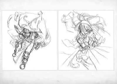 ALICESOFT ORION SCRIBBLES with CROQUIS ULTIMATE EDITION VOL.2 織音計画特別版 ラフ画集