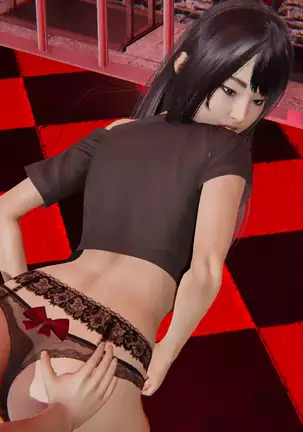 Shy guy visiting the Playroom