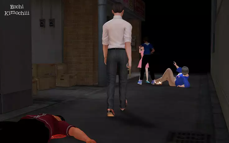 "Robo en el Callejón" parte 1/3 decensored "Ecchi Kimochiii"