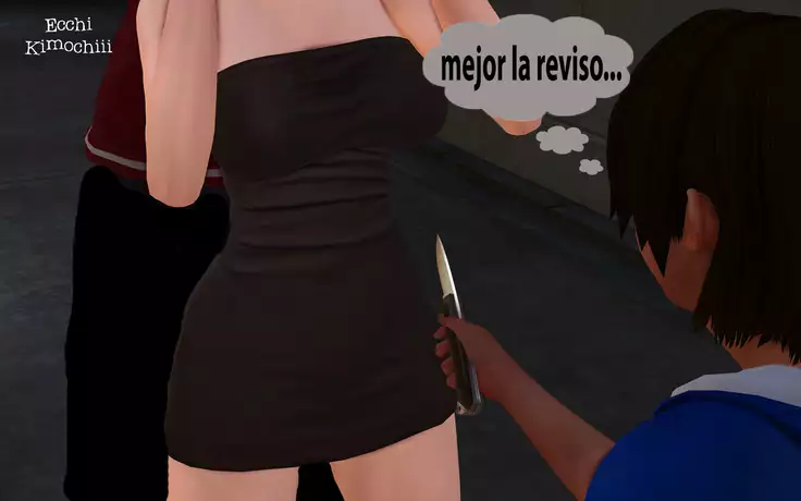"Robo en el Callejón" parte 1/3 decensored "Ecchi Kimochiii"