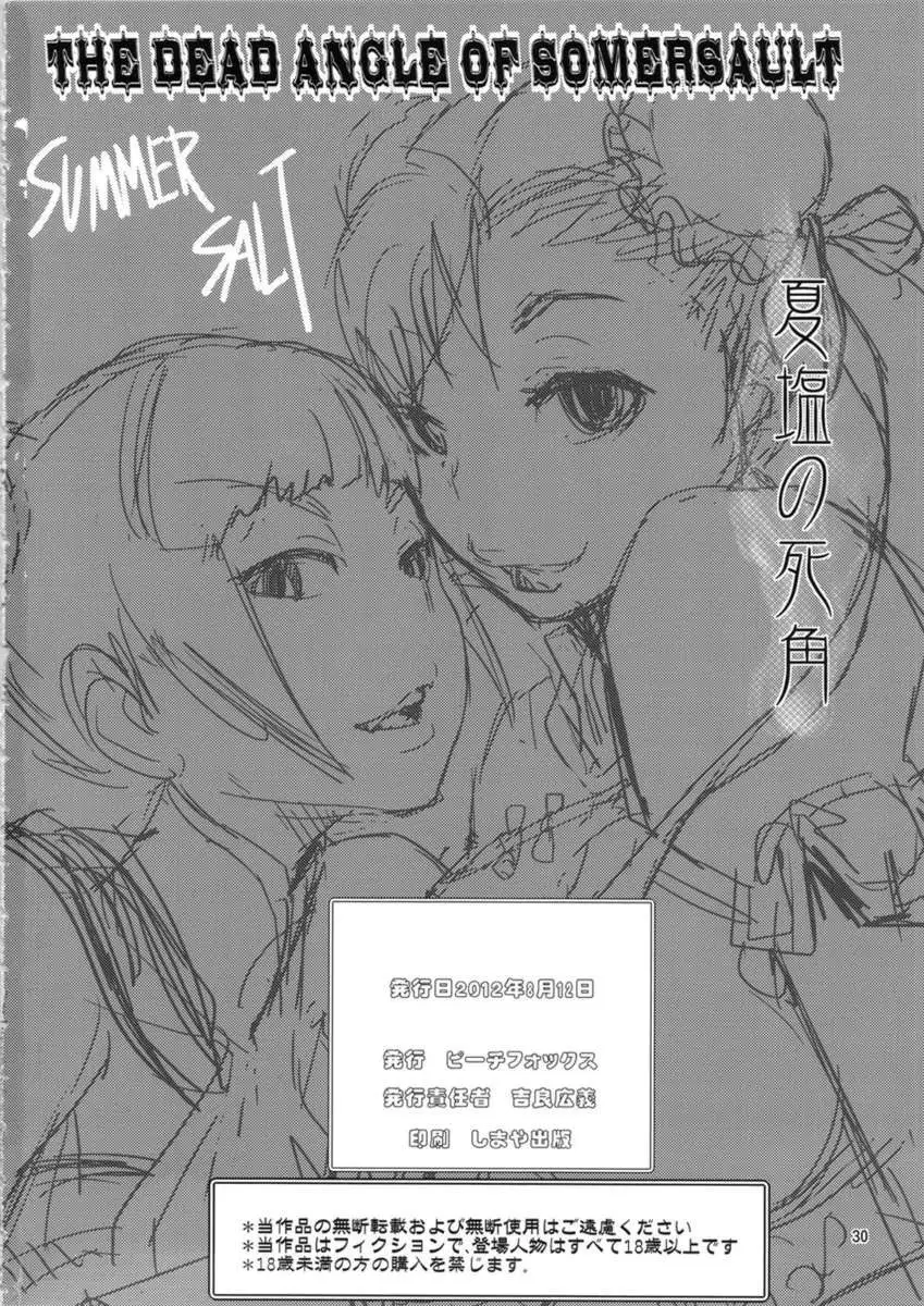 The Dead Angle Of Somersault