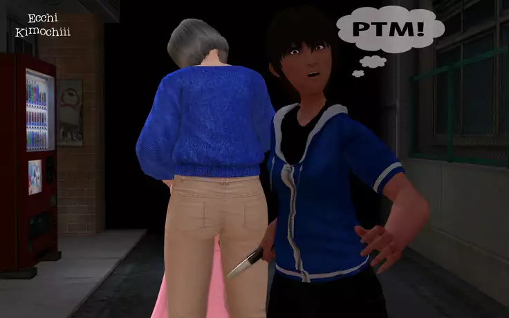 "Robo en el Callejón" parte 1/3 decensored "Ecchi Kimochiii"