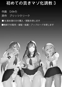 Hajimete no Mitsugi Maso-ka Choukyou 3 丨最初的納貢式受虐狂調教 3