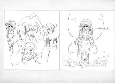 ALICESOFT ORION SCRIBBLES with CROQUIS ULTIMATE EDITION VOL.1 織音計画特別版 ラフ画集