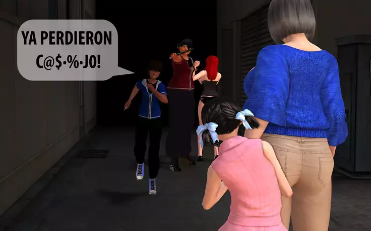 "Robo en el Callejón" parte 1/3 decensored "Ecchi Kimochiii"