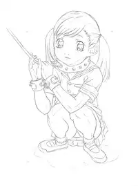 (C63) [Momonga Club (Hayashibara Hikari)] Original Rough Genga Copy Shuu