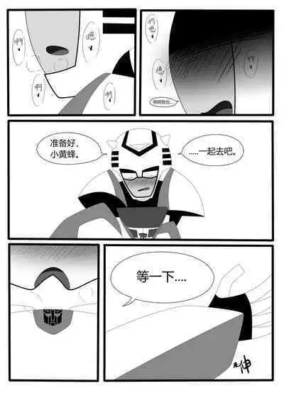 Transformers animated doujinshi《MISUNDERSTAND》beewasp R-18