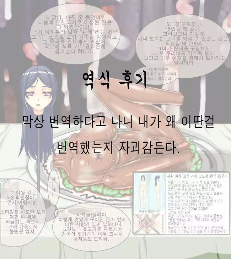 志願肉畜母親的烤全女肉