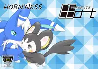 【新春けもケット２】 新刊 ニャオニクス♂×エモンガ♀本 HORNINESS[pokemon][虾皮汉化组]