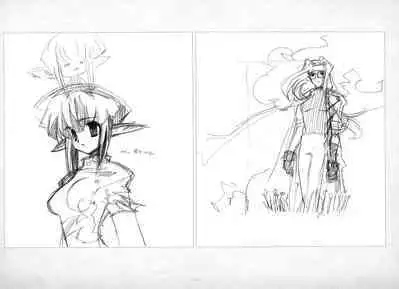 ALICESOFT ORION SCRIBBLES with CROQUIS ULTIMATE EDITION VOL.4 織音計画特別版 ラフ画集