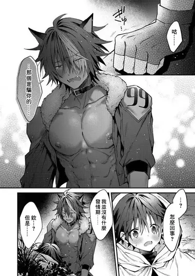 Kemonohito onisan tadaima hatsujochu!? | 兽人小哥正在发情中!?