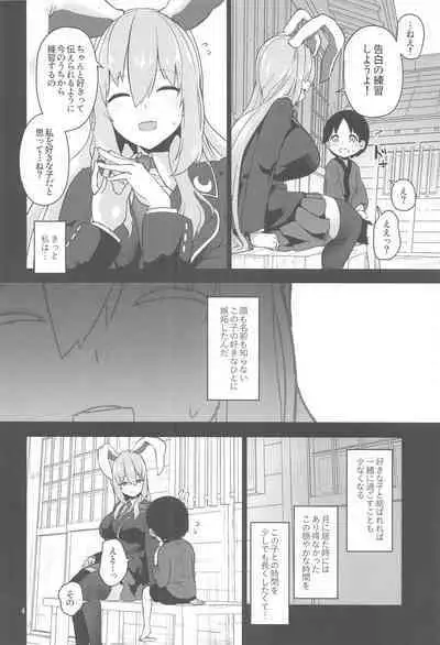 (C102) [Komamesugata (Akure Ekuto)] Saitei de Dou Shiyou mo Nai Usagi no Onee-san - A bad rabbit singing a hymn. (Touhou Project)
