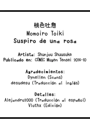 Momoiro Toiki | Suspiro de una Rosa