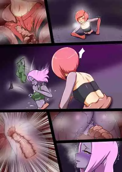 ウチの子がえっちな敵と戦って敗北する話