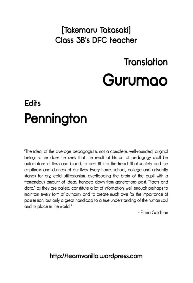 Class 3B's DFC Teacher