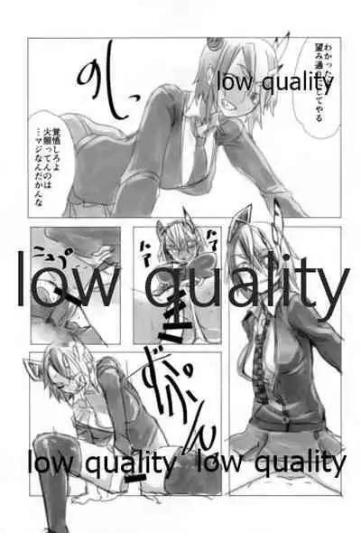 眼帯直下の紅桔梗