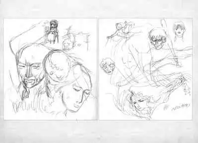 ALICESOFT ORION SCRIBBLES with CROQUIS ULTIMATE EDITION VOL.1 織音計画特別版 ラフ画集