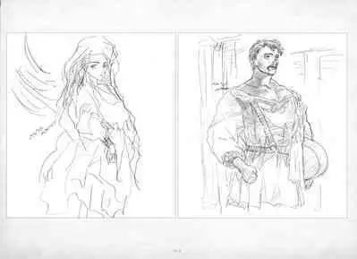 ALICESOFT ORION SCRIBBLES with CROQUIS ULTIMATE EDITION VOL.1 織音計画特別版 ラフ画集