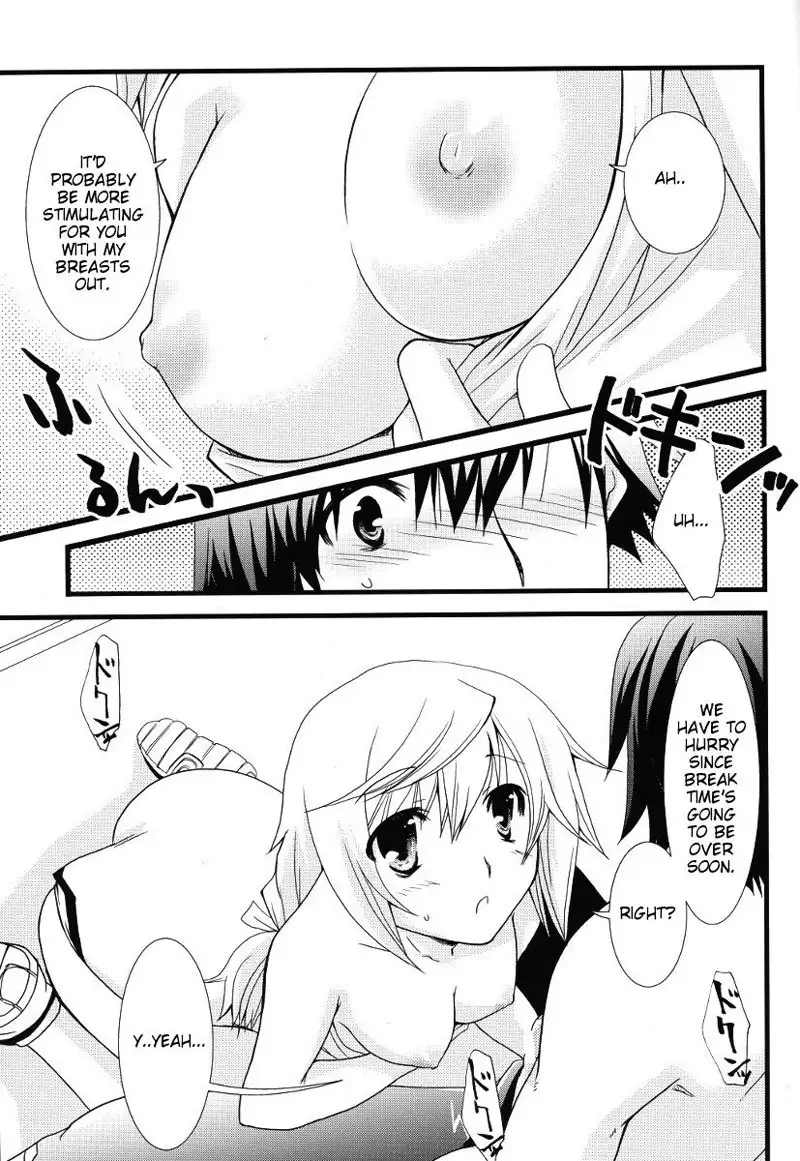 Inifinite Stratos - Warning Changing Clothes