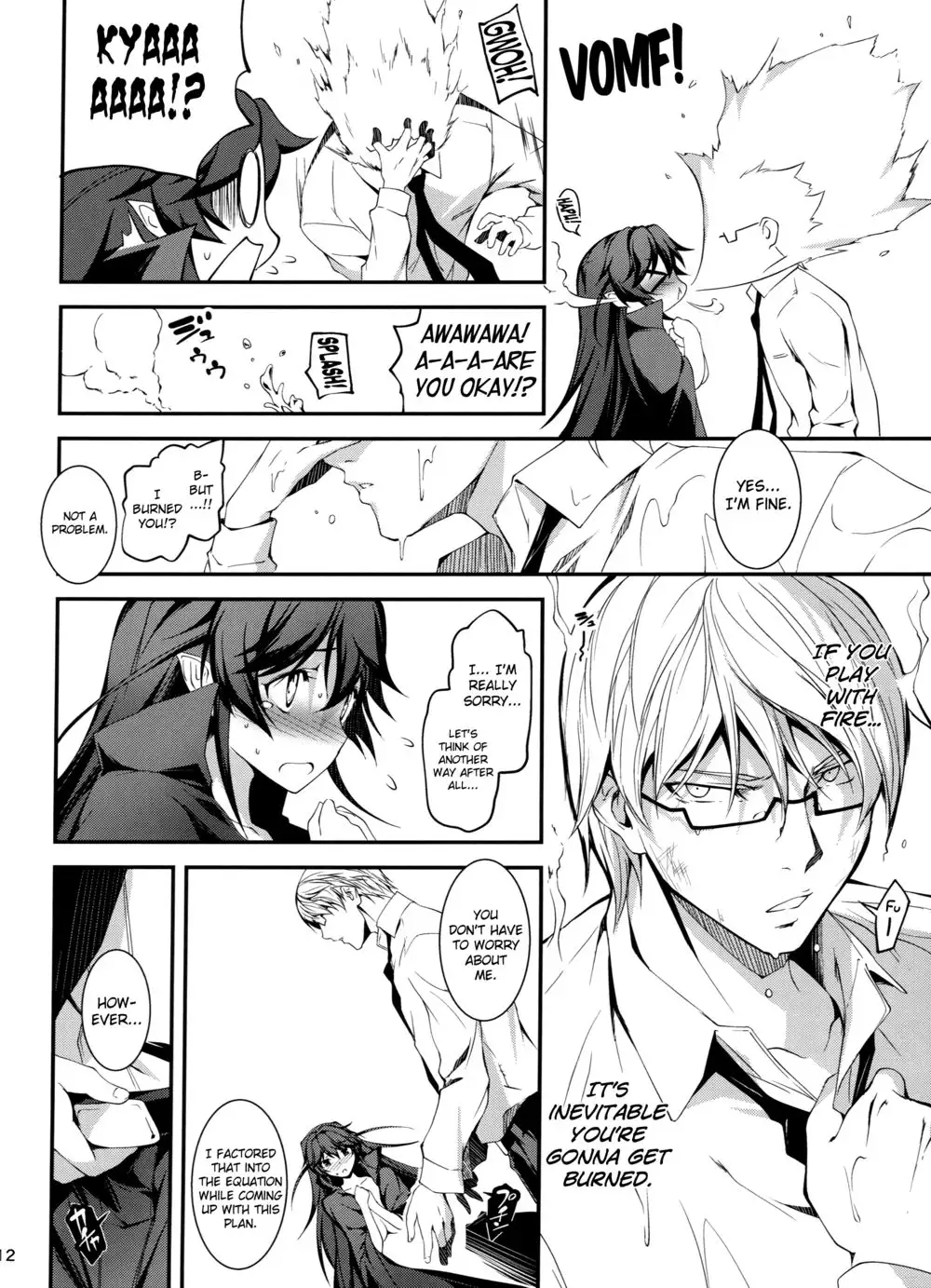 The Salaryman in Black and Indra, the Dragon Girl