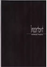 (SC23) [Yukimi Honpo (Asano Yukino)] Important (Fullmetal Alchemist)