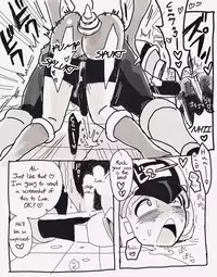 Exe Futanari Dark Roll chan x Rockman