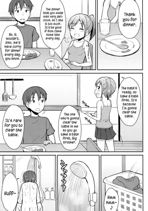 Oniichan "Socchi" mo Aratte Ageyokka♥ | I'm going to wash you down there, too, Big brother♥